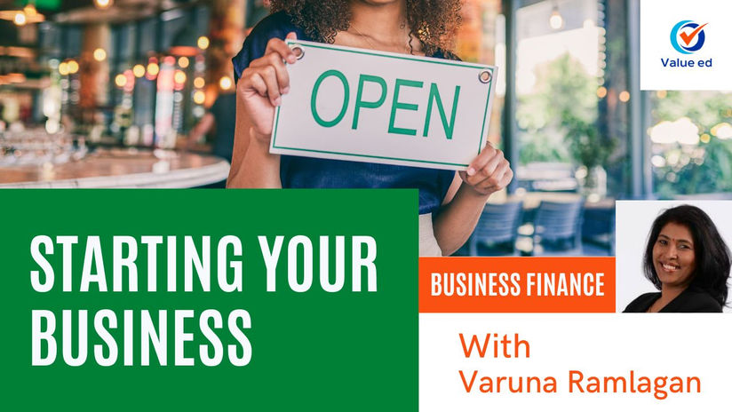 Business Finance - Starting Your Business